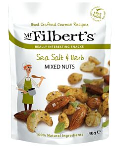 Mr Filberts Sea salt & Herb Mixed Nuts