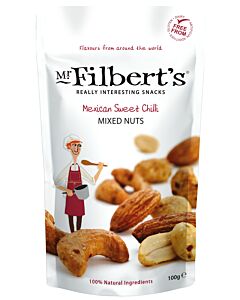 Mr Filberts Mexican Sweet Chilli Mixed Nuts