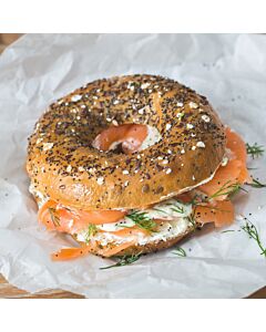 New York Bakery Frozen Multigrain Bagels Sliced
