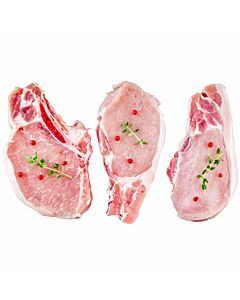 Fresh British Bacon Chops 140-168g