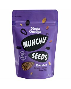 Munchy Seeds Mega Omega Pouch Roasted Tamari 6x125g