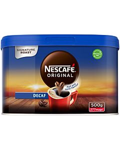 Nescafe Original Decaff Coffee Tins