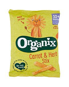 Organix Organic Crunchy Carrot Sticks