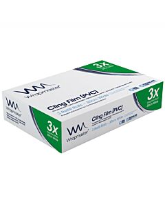 Wrapmaster Compact Cling Film (PVC) Refill Rolls 30cm x 225m