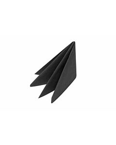 Swantex Napkins Black 3ply 40cm